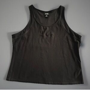2-Way Stretch Black Eileen Fisher Tank Size Large